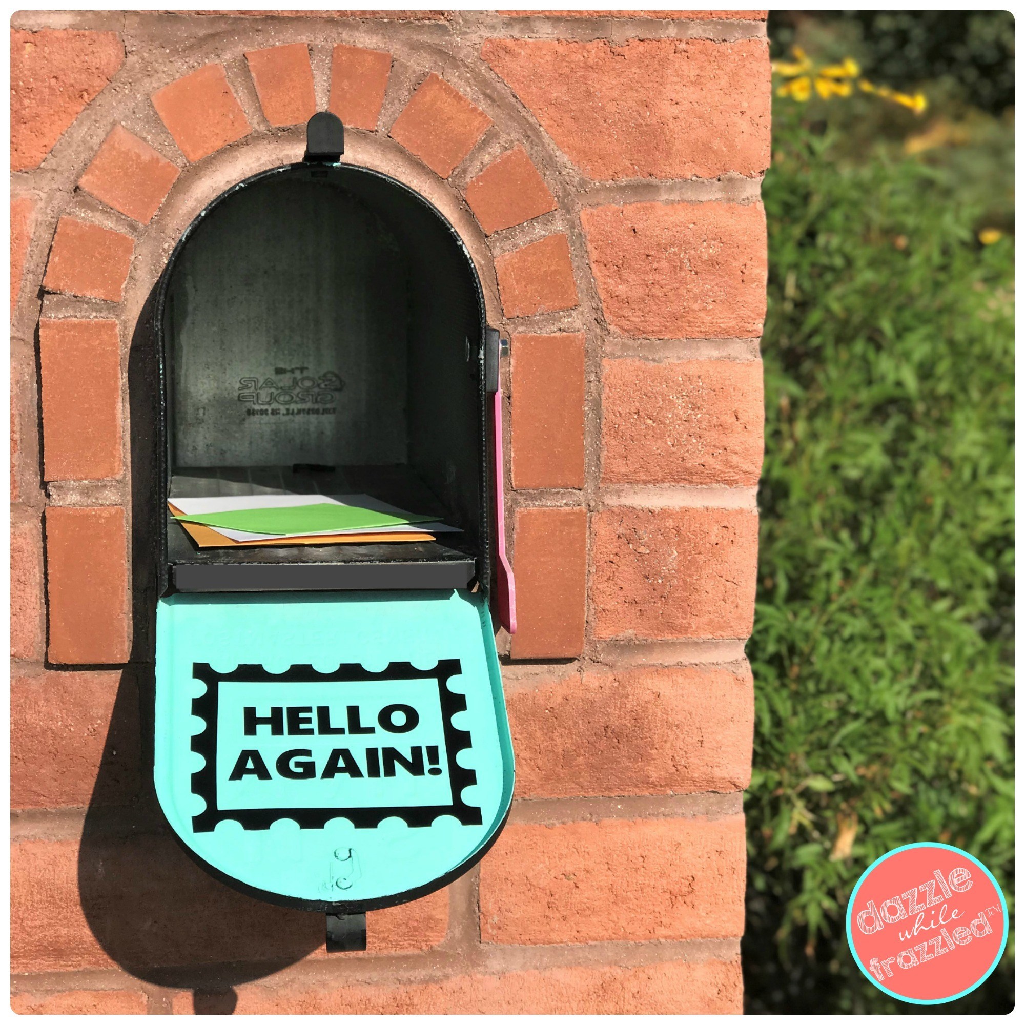 How to Make a Fun Mailbox Vinyl Decal