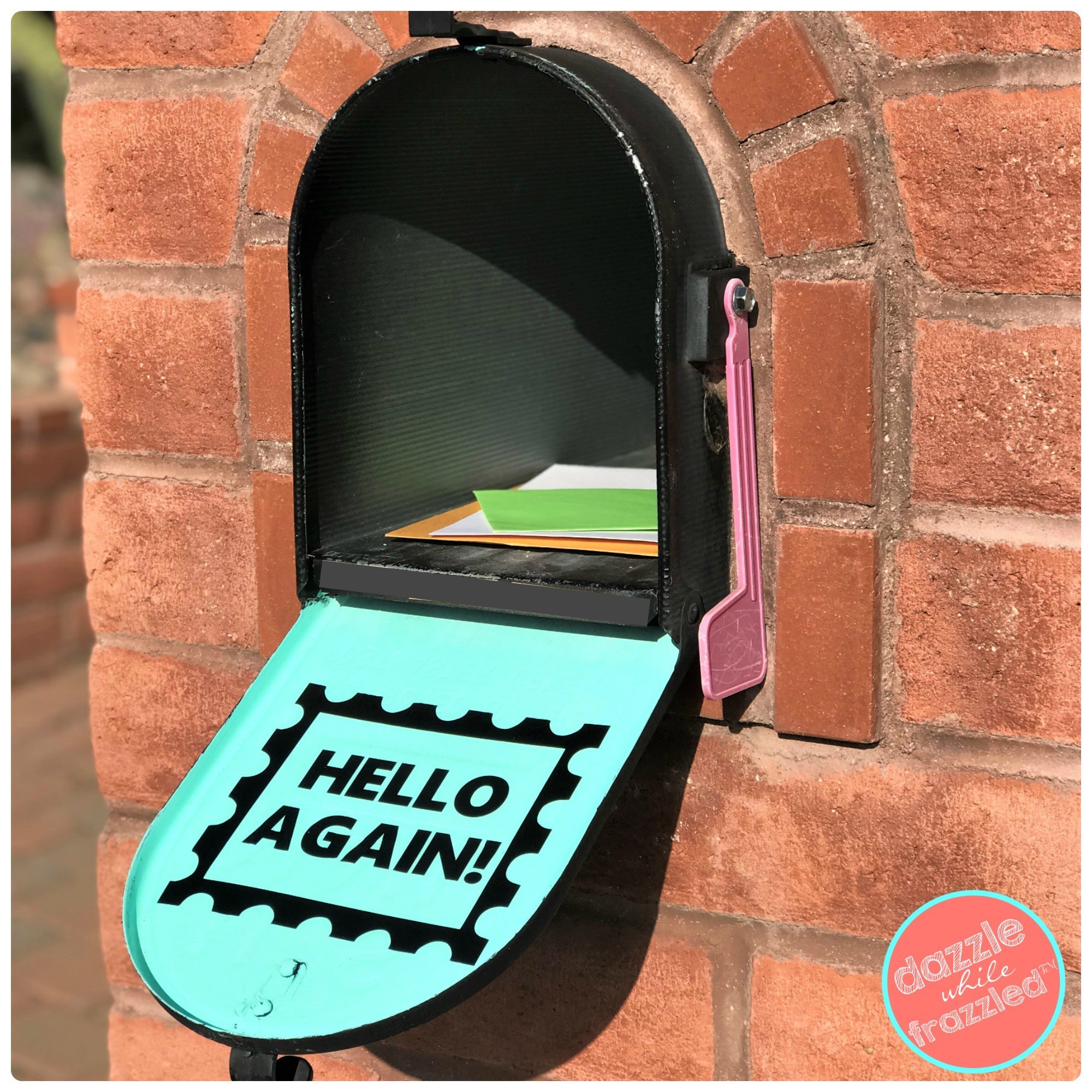 How to Make a Fun Mailbox Vinyl Decal